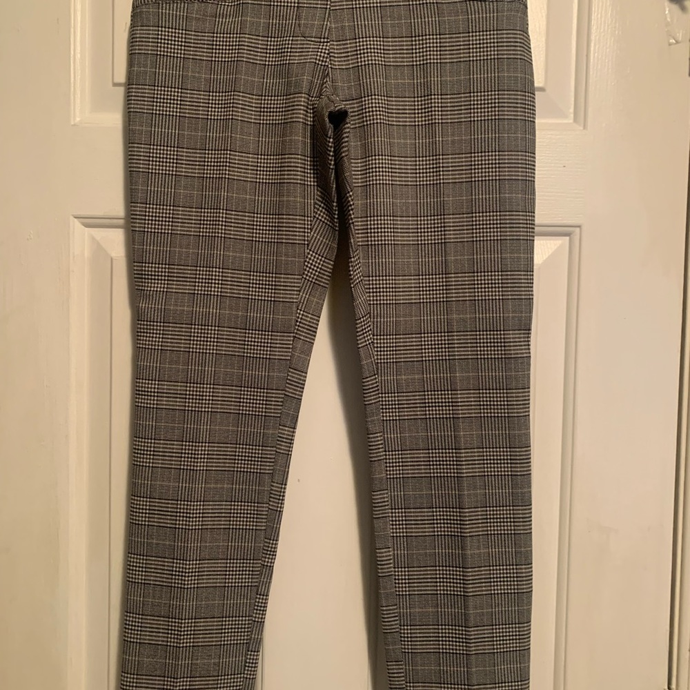 Black&White plaid trousers by Flirtatious, size M
